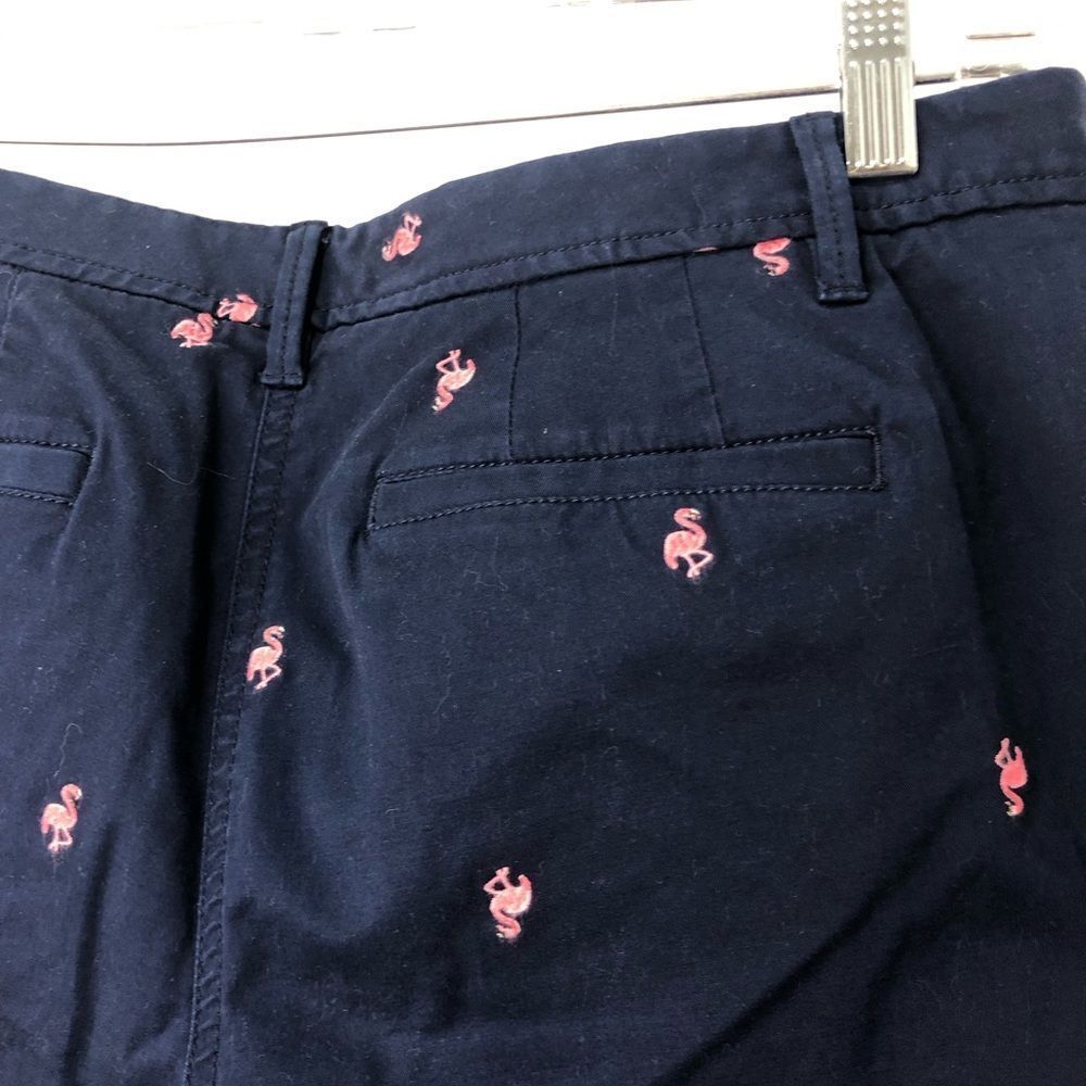 Talbots relaxed chino navy blue flamingo capri pants, size 10p - Picture 13 of 13